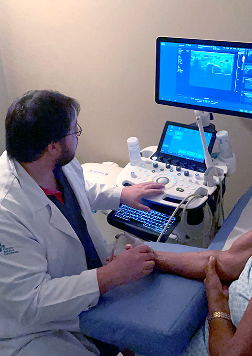 Médicos em ambiente de formação e diagnóstico